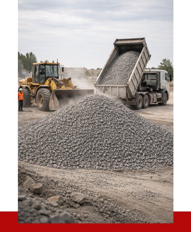 Купить щебень с доставкой в Гае от 2542 руб. | ПРОНЕРУДГай