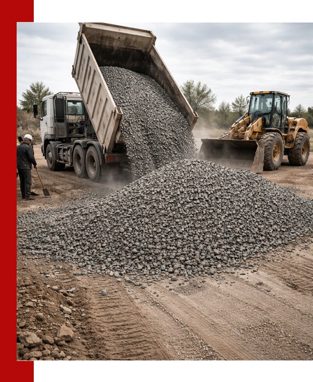 Гранитный щебень фракция 10-20 с доставкой в Гае