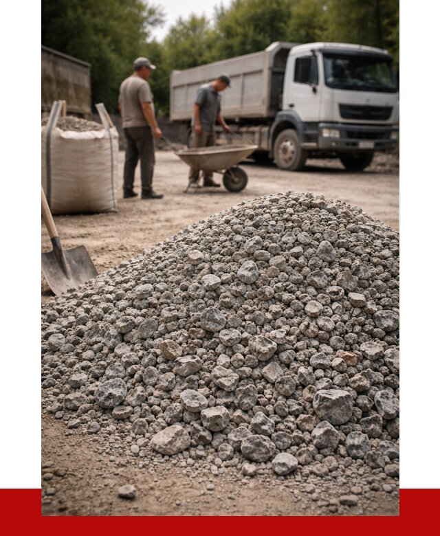 Гранитный щебень фракция 20-40 в Гае от 3253 руб. ПРОНЕРУДГай