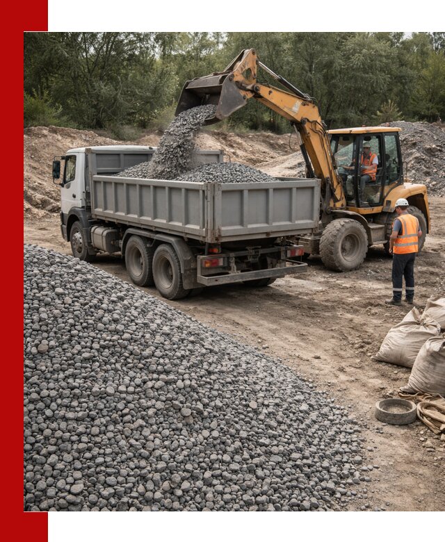 Доставка гравийного щебня в Гае оптом и в розницу
