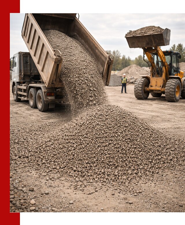 Гравийный щебень фракция 3–10 с доставкой в Гае