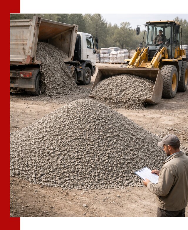 Гравийный щебень фракция 5–10 с доставкой в Гае