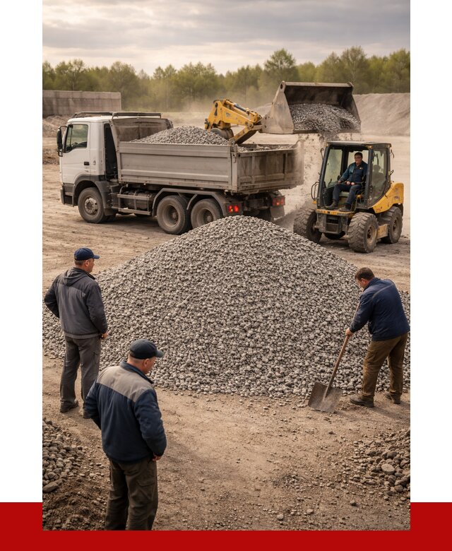 Гравийный щебень фракция 5-20 в Гае от 2440 р. ПРОНЕРУДГай