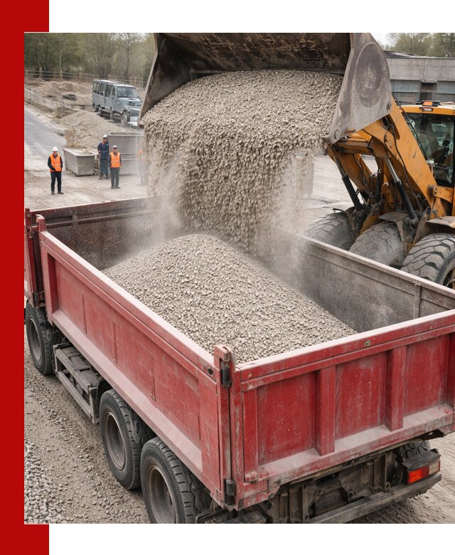 Купить известняковый щебень фракции 0-5 с доставкой в Гае