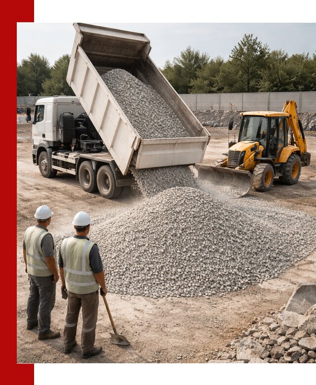 Купить известняковый щебень фракции 5–10 мм с доставкой в Гае