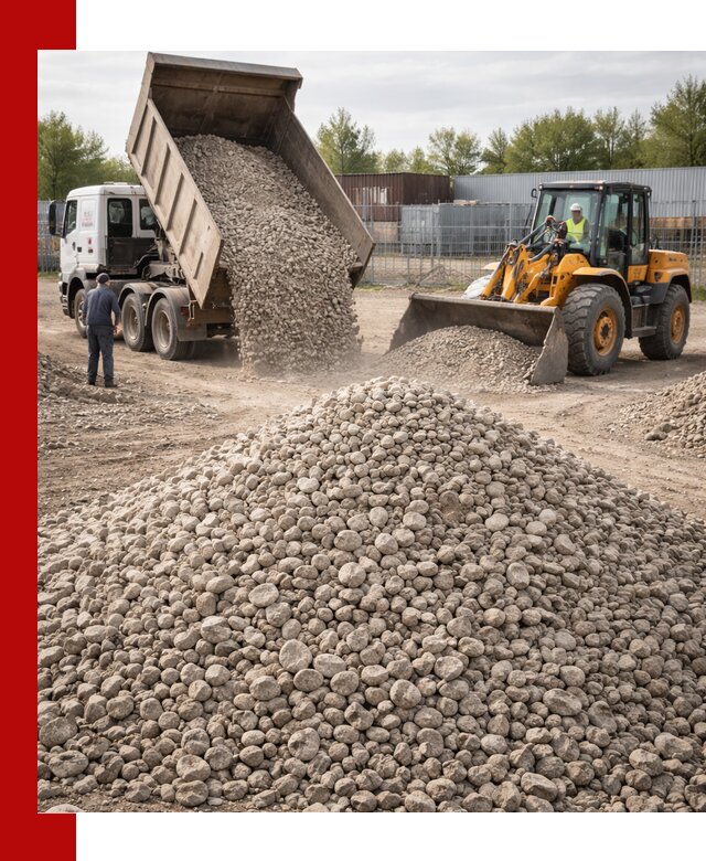 Доломитовый щебень фракции 20–41 с доставкой в Гае