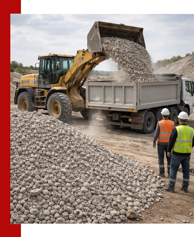 Доломитовый щебень фракция 40–71 доставка и продажа в Гае