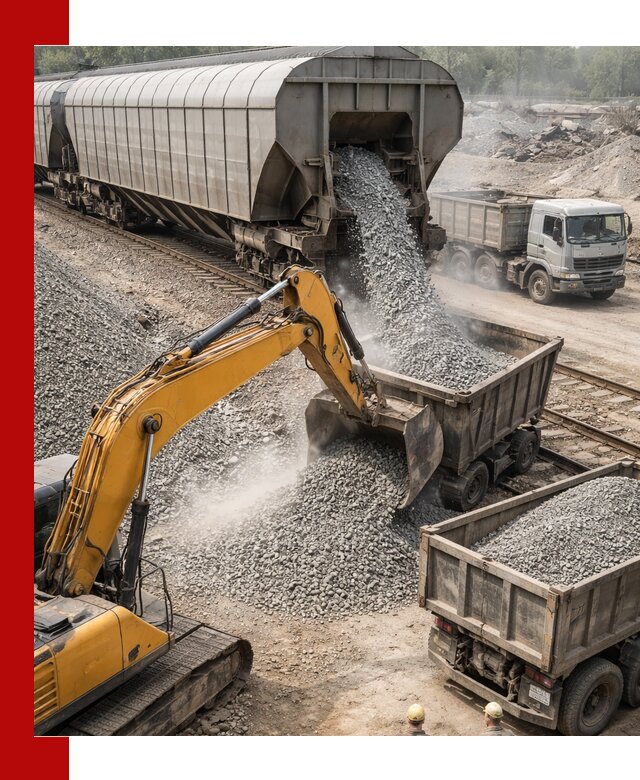 Доставка железнодорожного щебня в Гае крупными партиями быстрого отгруза