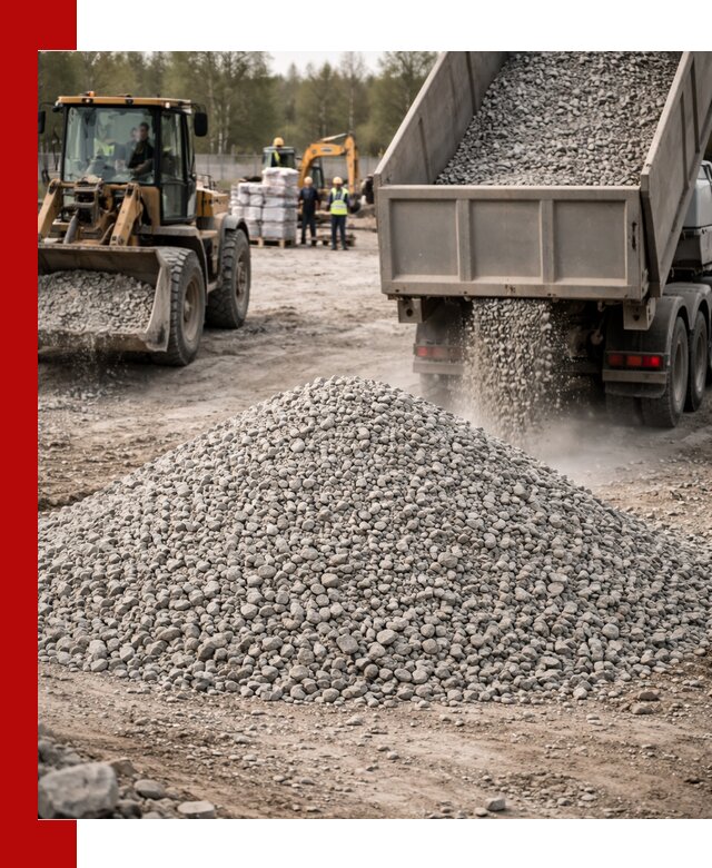 Вторичный щебень фракции 5-20 в Гае — доставка и продажа крупнотоннажно