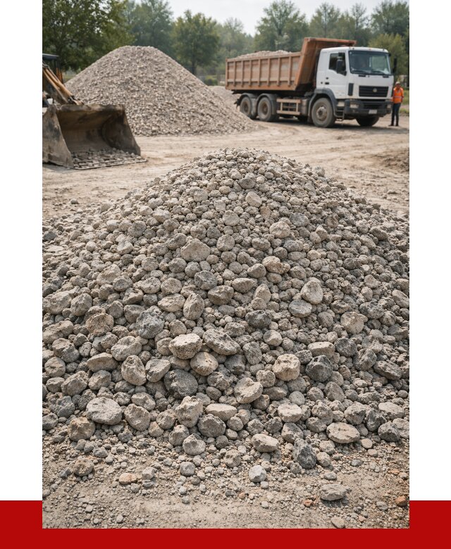 Вторичный щебень фракция 20-40 в Гае от 2237 р ПРОНЕРУДГай