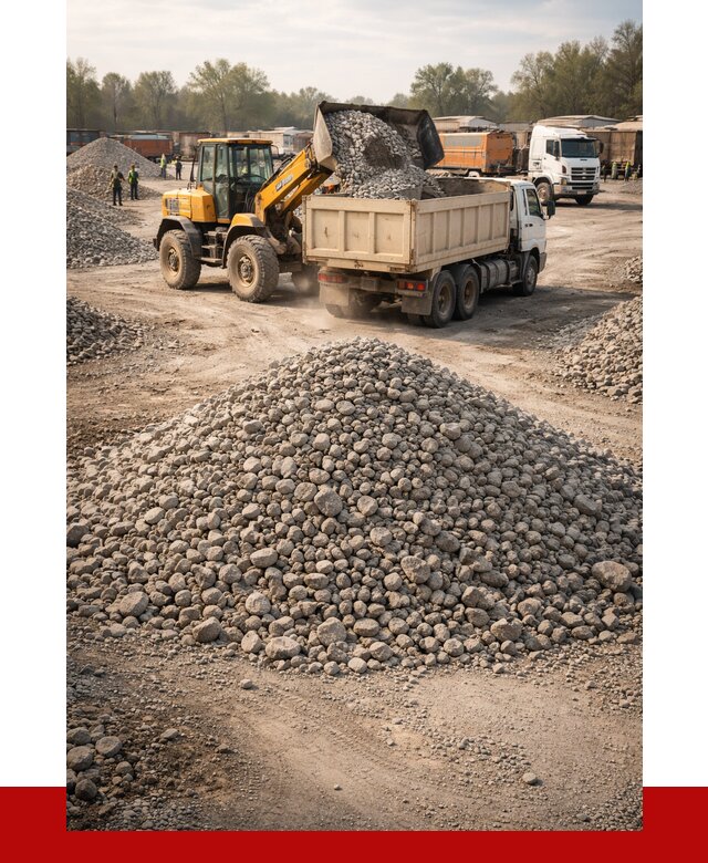 Вторичный щебень фракция 40-70 в Гае от 1769 р, ПРОНЕРУДГай