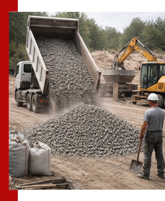 Доставка и продажа бетонного щебня в Гае