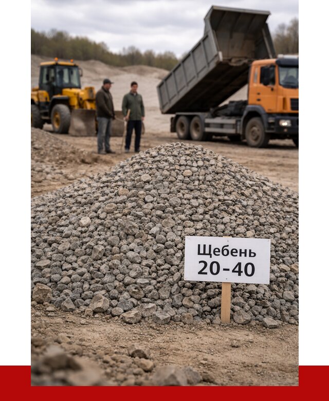 Бетонный щебень фракция 20-40 в Гае от 2491 р. | ПРОНЕРУДГай