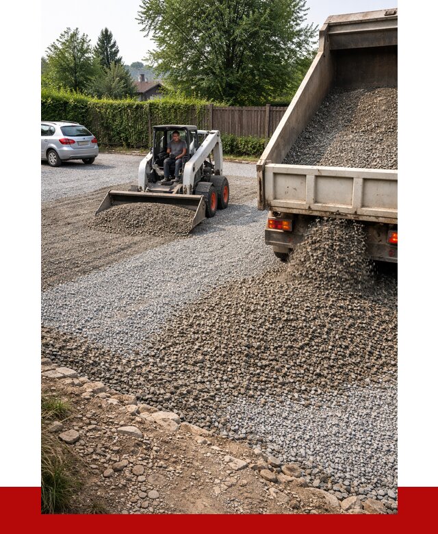 Щебень для парковки в Гае с доставкой от 1220 р.| ПРОНЕРУДГай