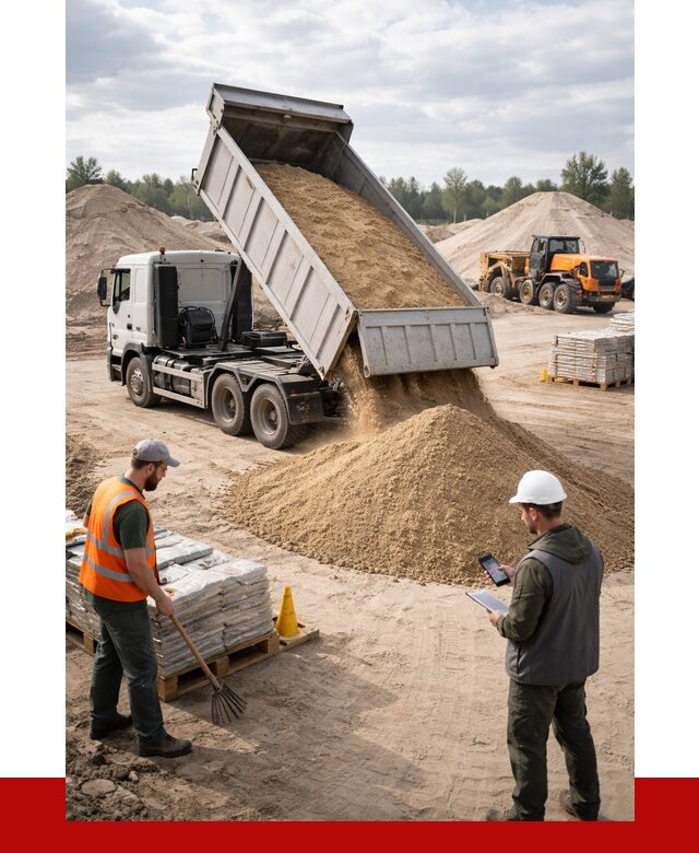 Карьерный песок с доставкой в Гае от 3660 р. ПРОНЕРУДГай