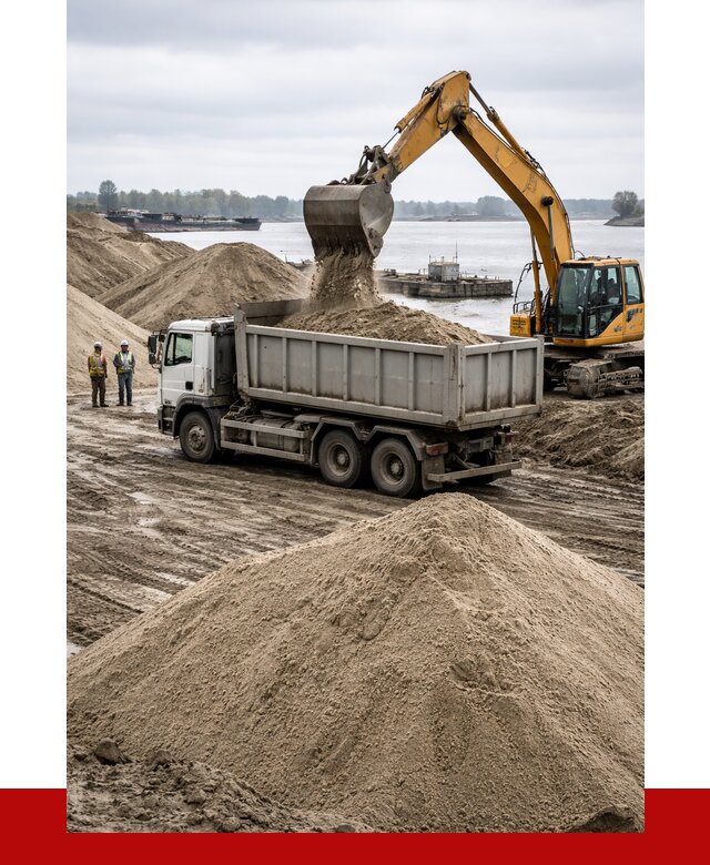 Купить речной песок навалом в Гае от 1830 р., ПРОНЕРУДГай