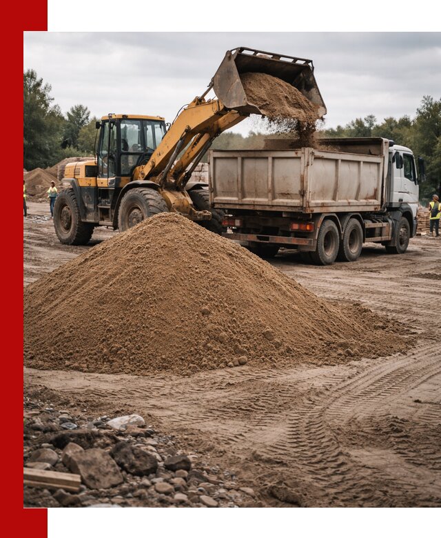 Доставка речного песка навалом в Гае быстро и выгодно
