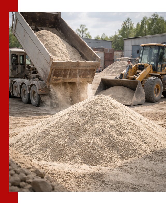 Кварцевый песок с доставкой в Гае для строительных работ