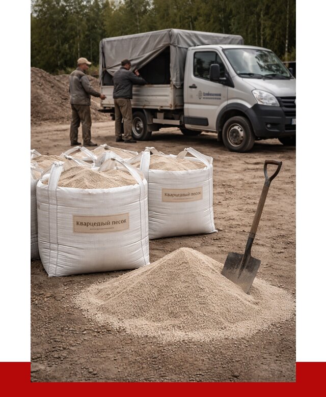 Кварцевый песок для пескоструя в Гае от 4575 р. | ПРОНЕРУДГай