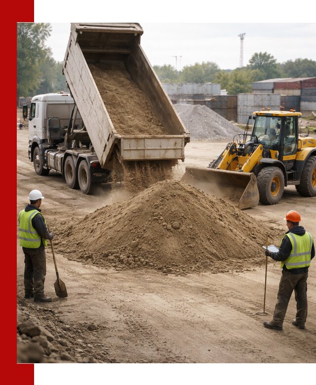 Доставка и продажа пескогрунта оптом и в розницу в Гае