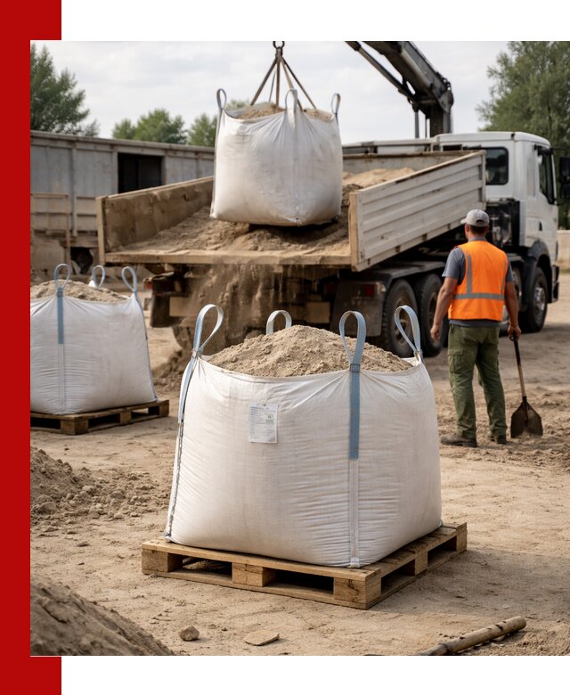 Доставка песка в биг бег в Гае быстро и без лишних хлопот