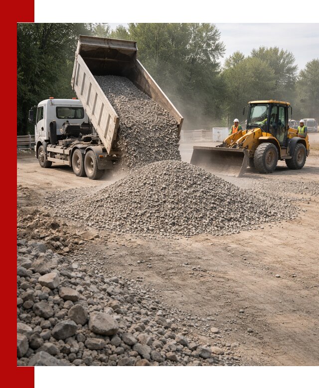 Гравий фракция 5–20 доставка в Гае оптом и в розницу