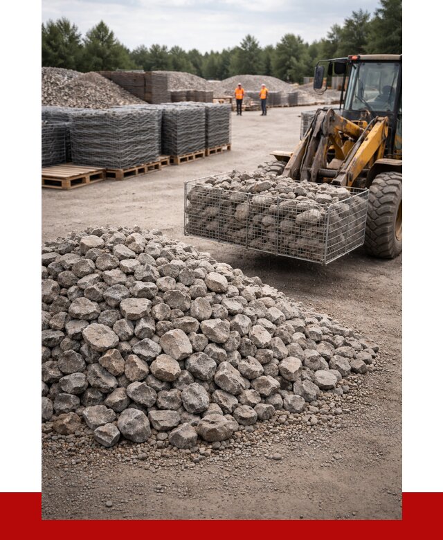 Камень для габионов фракция 70-150 в Гае от 4270 р. | ПРОНЕРУДГай