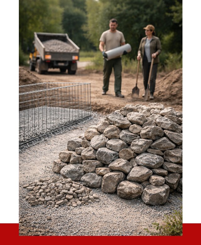 Камень для габионов фракция 100-200 в Гае от 4880 р. | ПРОНЕРУДГай