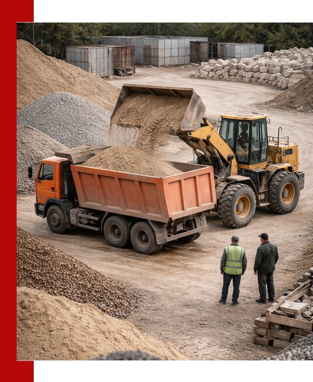 Доставка сыпучих смесей и смесей для стройки в Гае