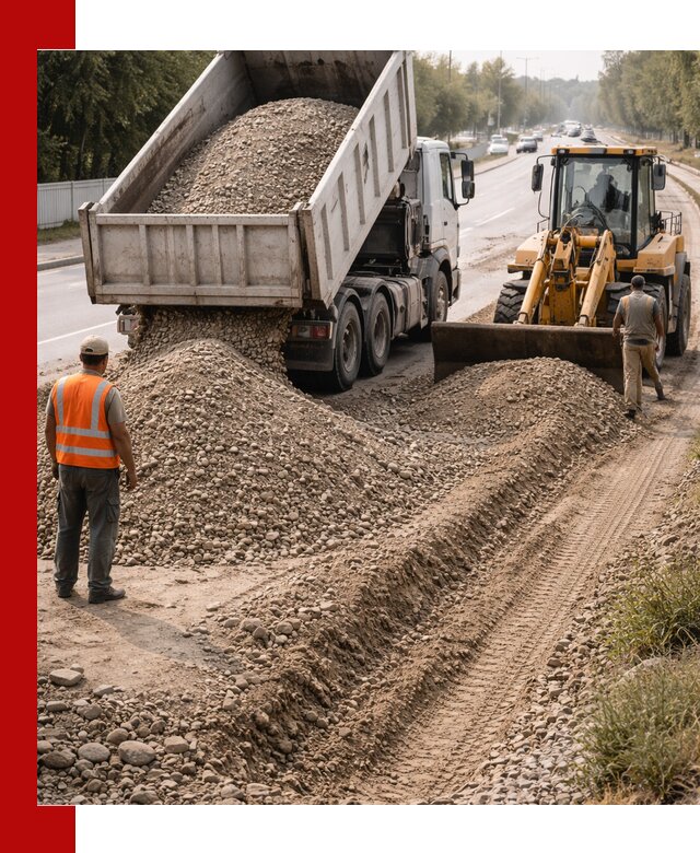 Опгс для устройства дорог и подсыпки в Гае