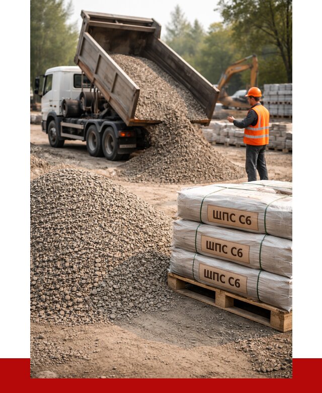 ЩПС С6 в Гае с доставкой от 2237 р. за куб | ПРОНЕРУДГай