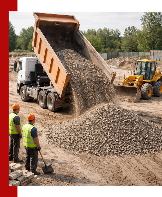 Доставка щебёночно-песчаной смеси ЩПС С7 в Гае