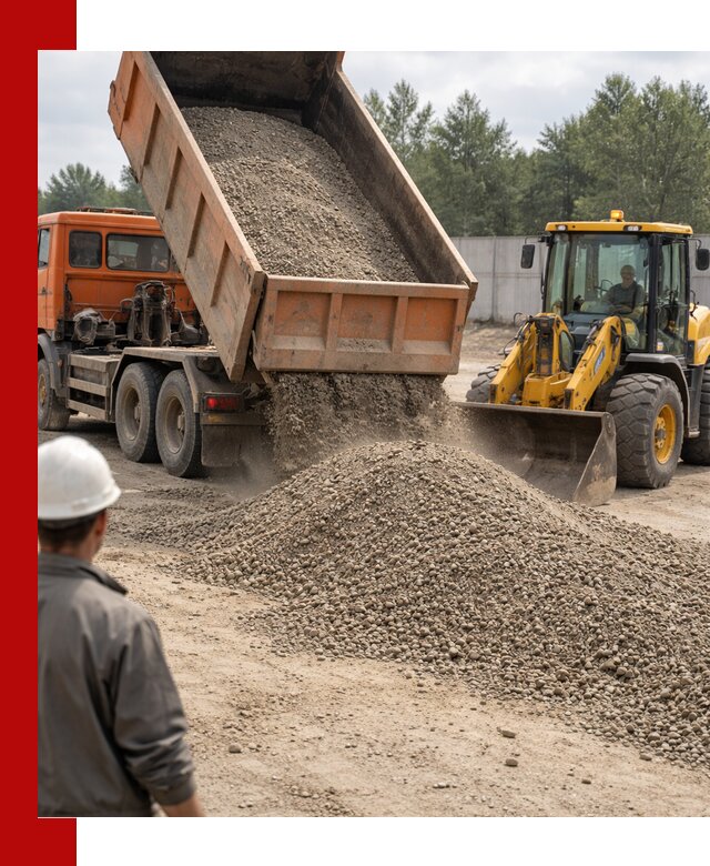 Доставка щпс С8 самосвалами в Гае от производителя