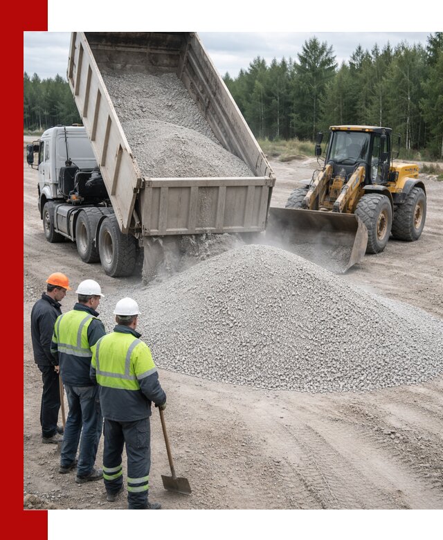Известняковый отсев 0-5 доставка в Гае быстро и выгодно