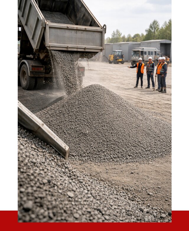 Гравийный отсев 0-5 в Гае от 1220 р. с доставкой | ПРОНЕРУДГай