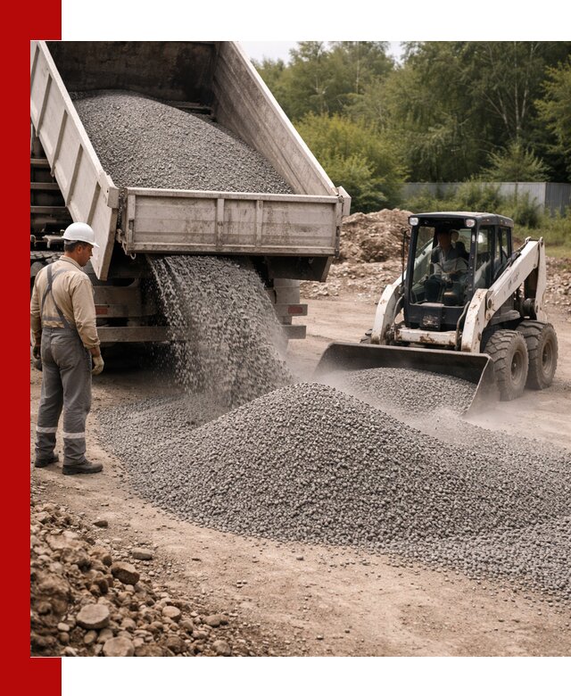 Доставка гравийного отсева 0-5 в Гае оптом и в розницу