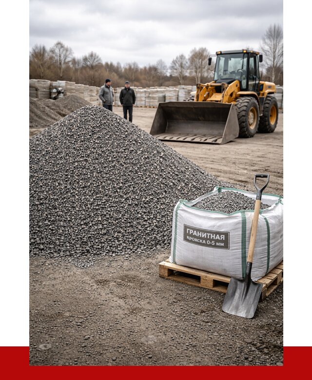 Купить гранитную крошку в Гае от 4880 р. с доставкой | ПРОНЕРУДГай