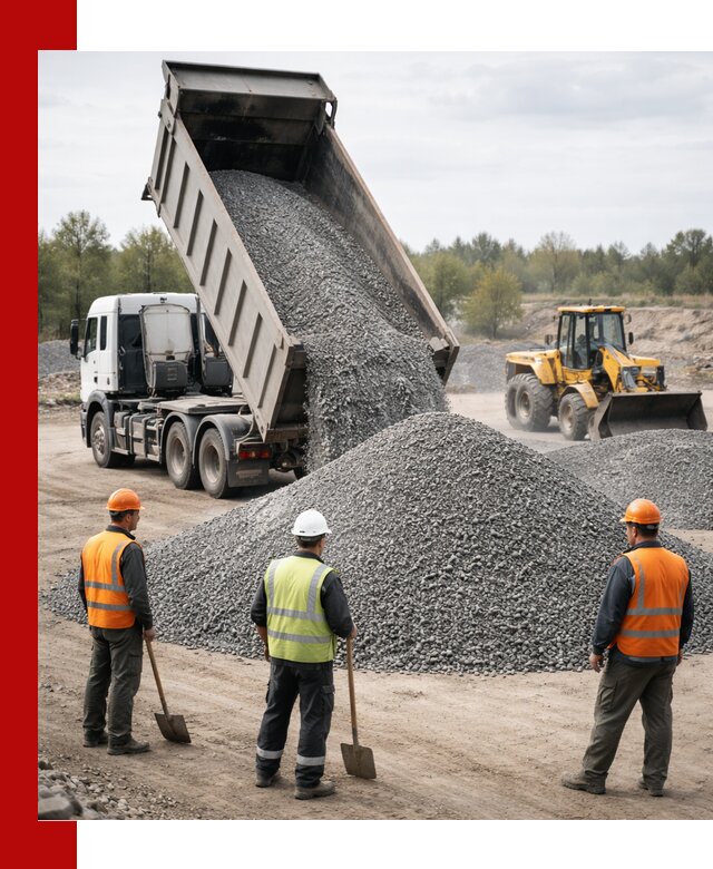 Доставка и продажа гранитной крошки в Гае