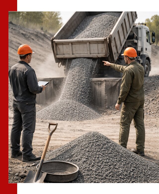 Гранитная крошка фракция 2-5 доставка в Гае