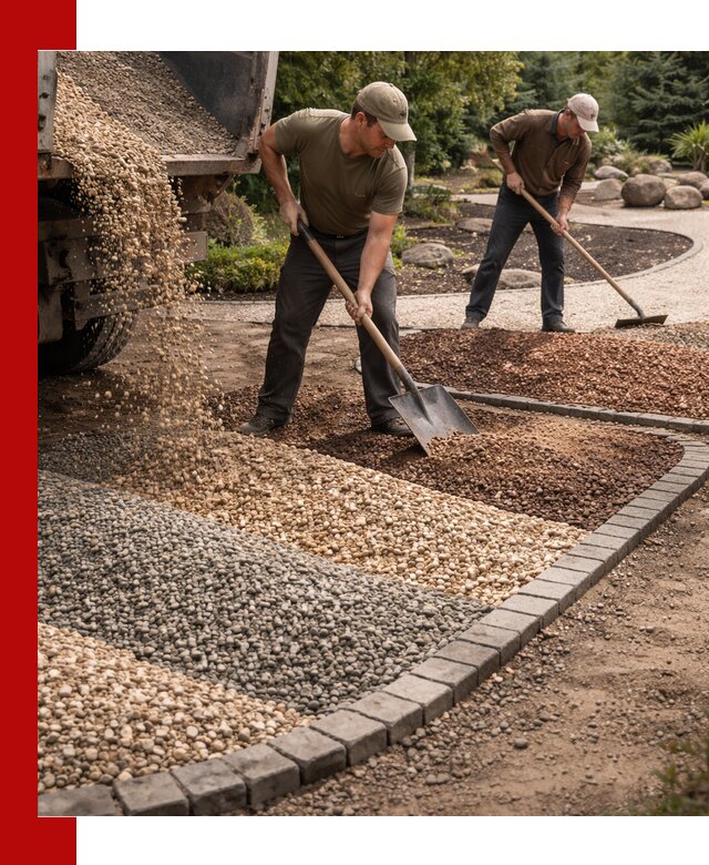 Декоративная крошка для ландшафта в Гае — продажа и доставка