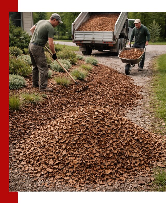 Крошка для мульчирования с доставкой в Гае