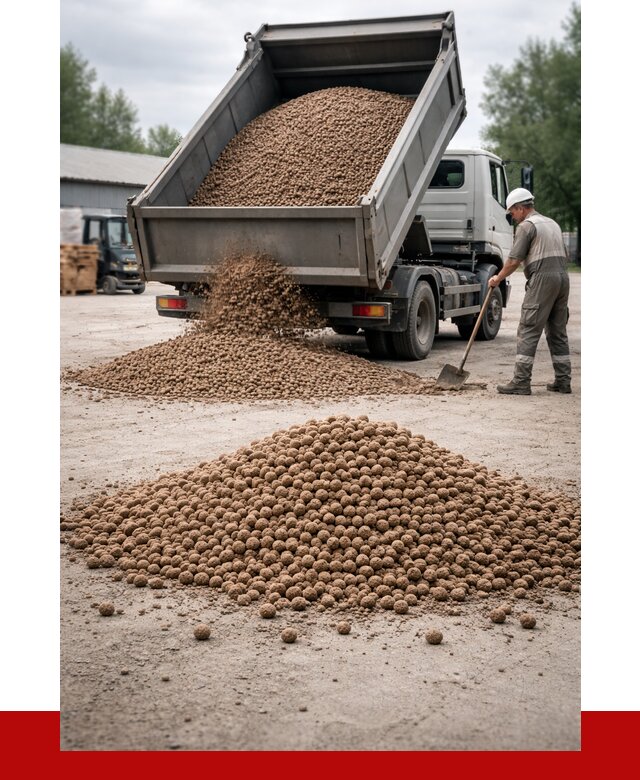 Керамзит с доставкой в Гае от 4270 р. за м3 | ПРОНЕРУДГай