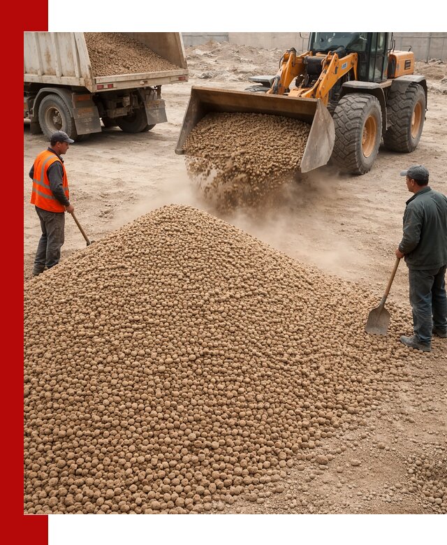 Керамзит фракция 10-20 с доставкой в Гае