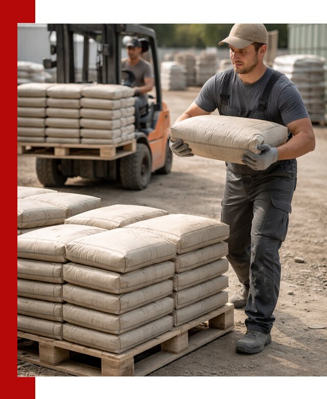 Доставка цемента в мешках оптом и в розницу в Гае