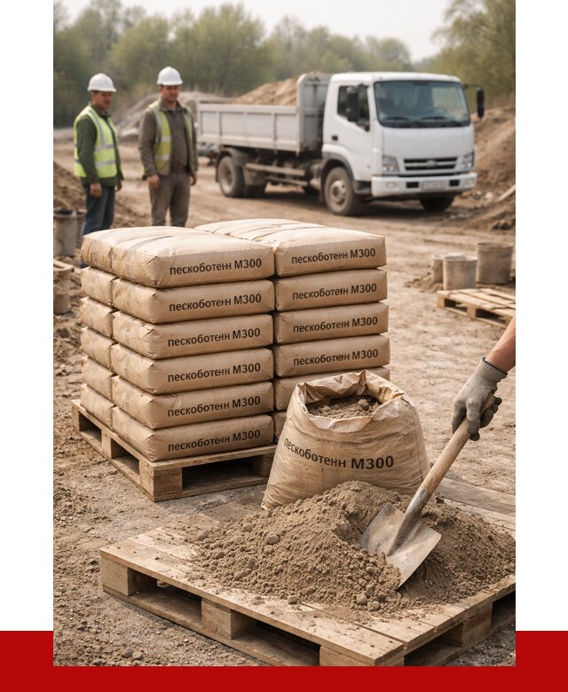 Пескобетон М300 в Гае с доставкой от 4727 р. за куб | ПРОНЕРУДГай