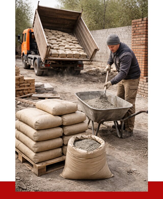 Купить сухую смесь для кладки в Гае от 1220 р. | ПРОНЕРУДГай