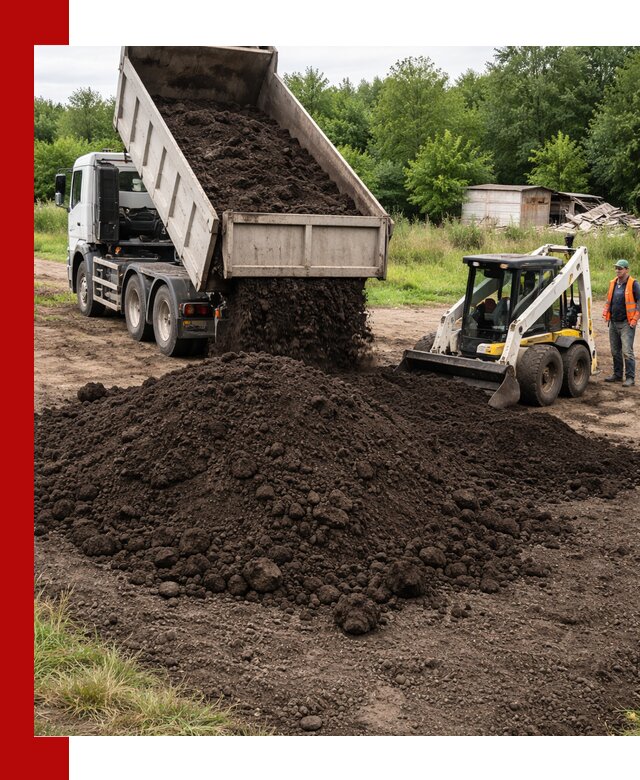 Поставка плодородной земли с доставкой самосвалом в Гае