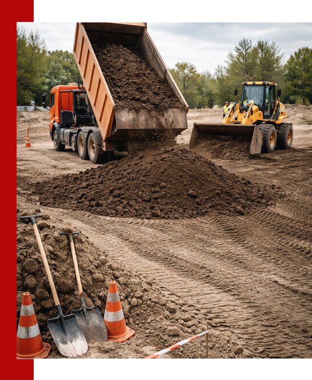 Поставка и доставка планировочного грунта в Гае