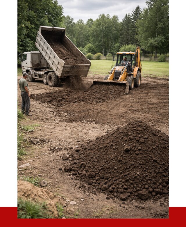 Грунт для выравнивания участка в Гае от 1220 р. | ПРОНЕРУДГай
