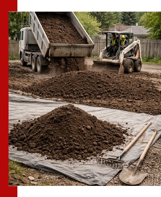 Грунт для отсыпки участка с доставкой в Гае